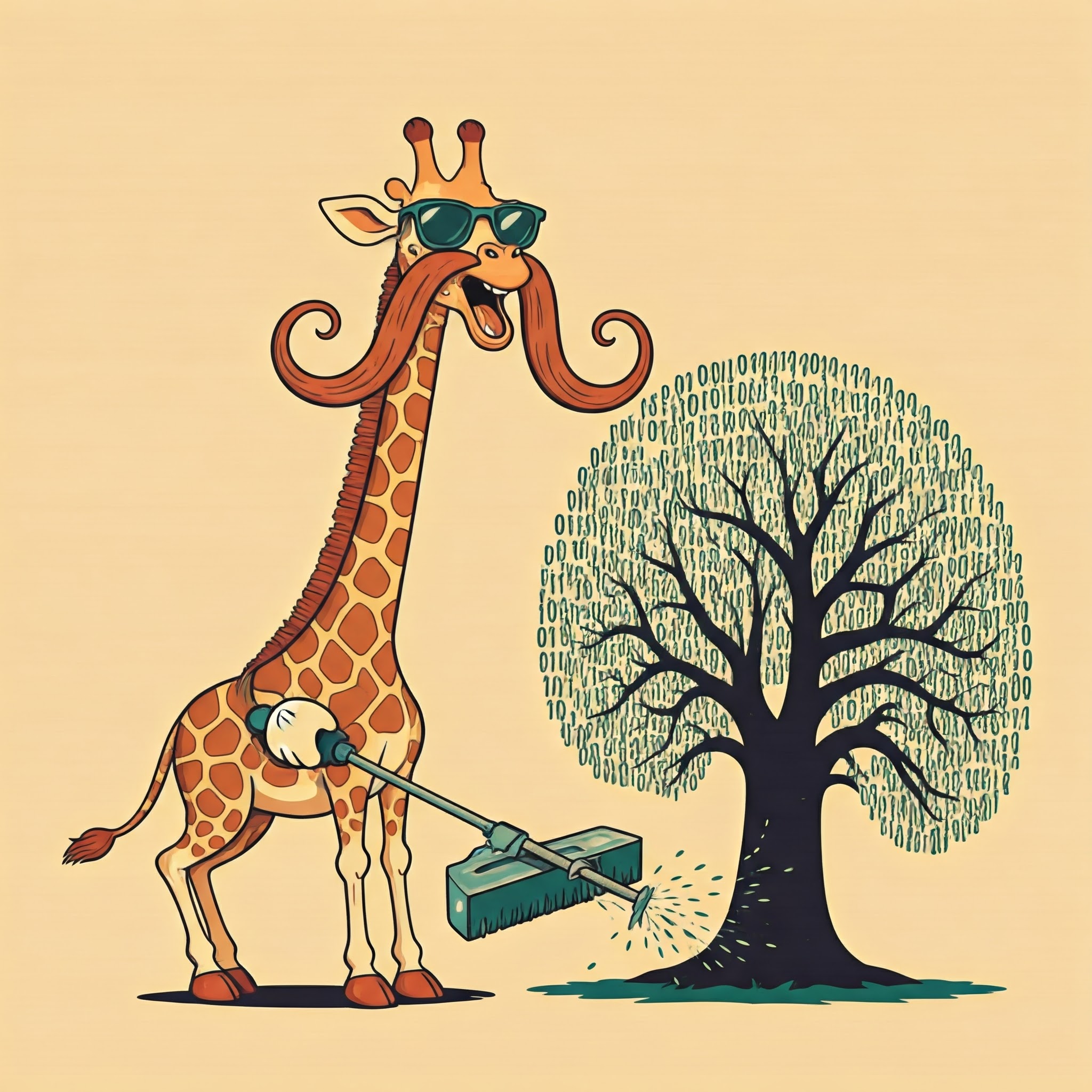 ara.t.howard as a giraffe